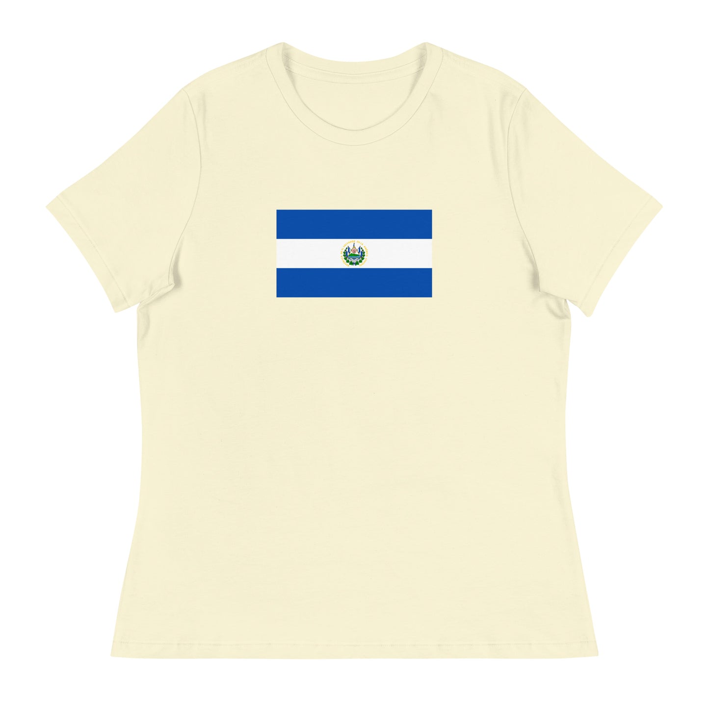 El Salvador Flag Women's Relaxed T-Shirt