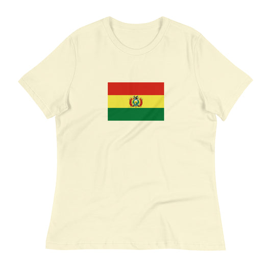 Bolivia Flag Women's Relaxed T-Shirt