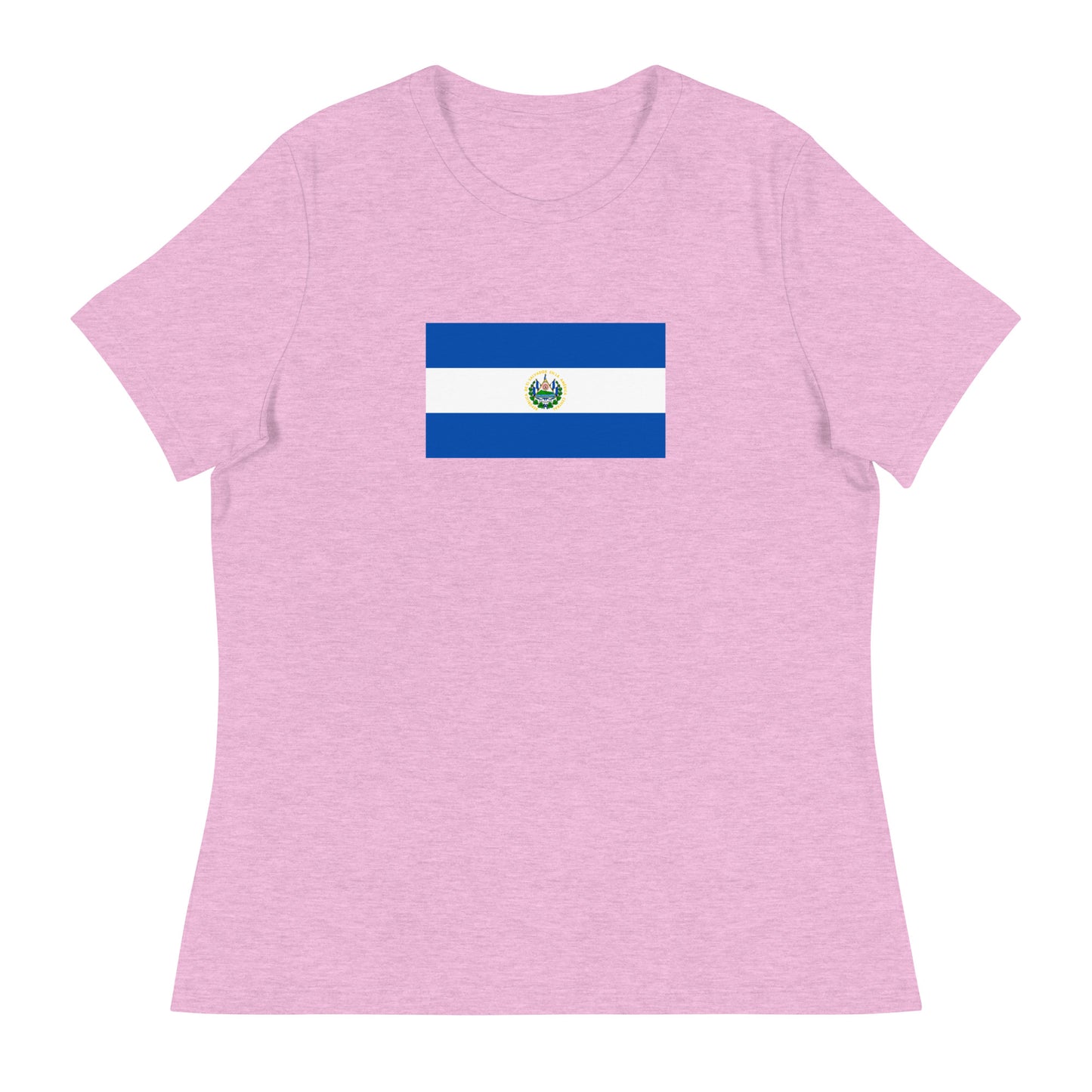 El Salvador Flag Women's Relaxed T-Shirt