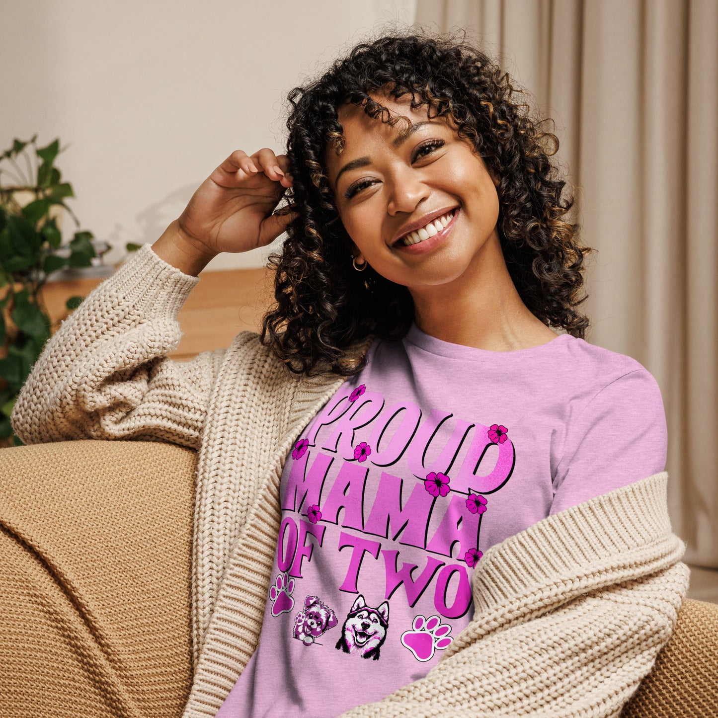 Mom of two Women's Relaxed T-Shirt