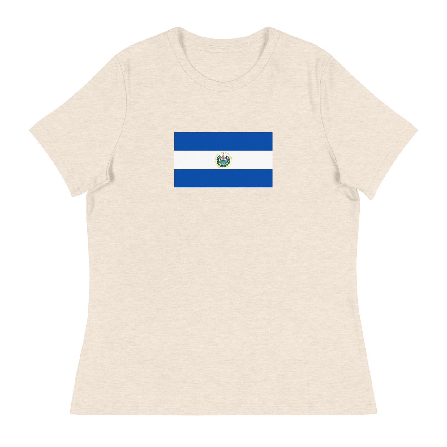 El Salvador Flag Women's Relaxed T-Shirt