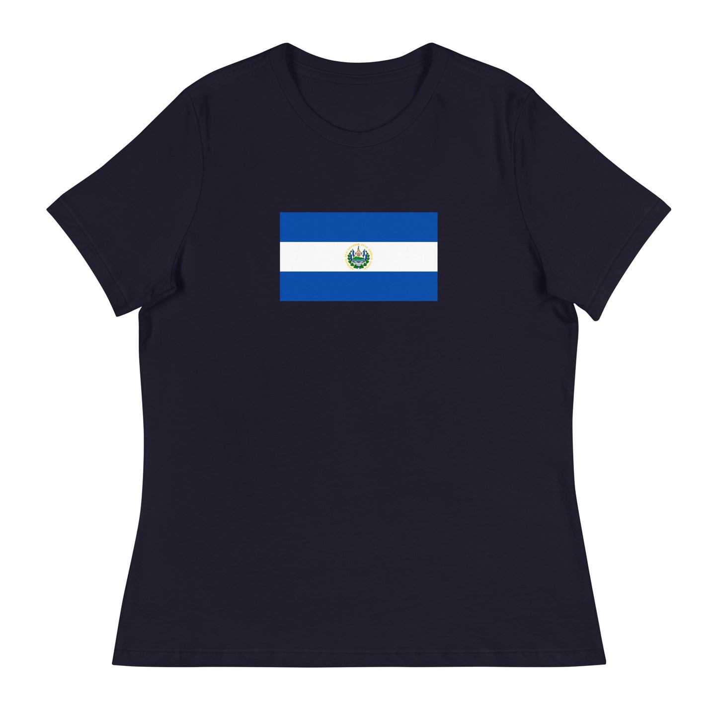 El Salvador Flag Women's Relaxed T-Shirt