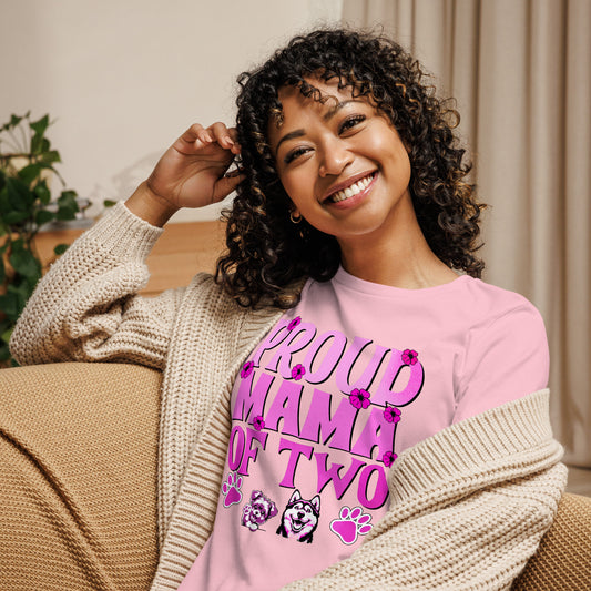 Mom of two Women's Relaxed T-Shirt