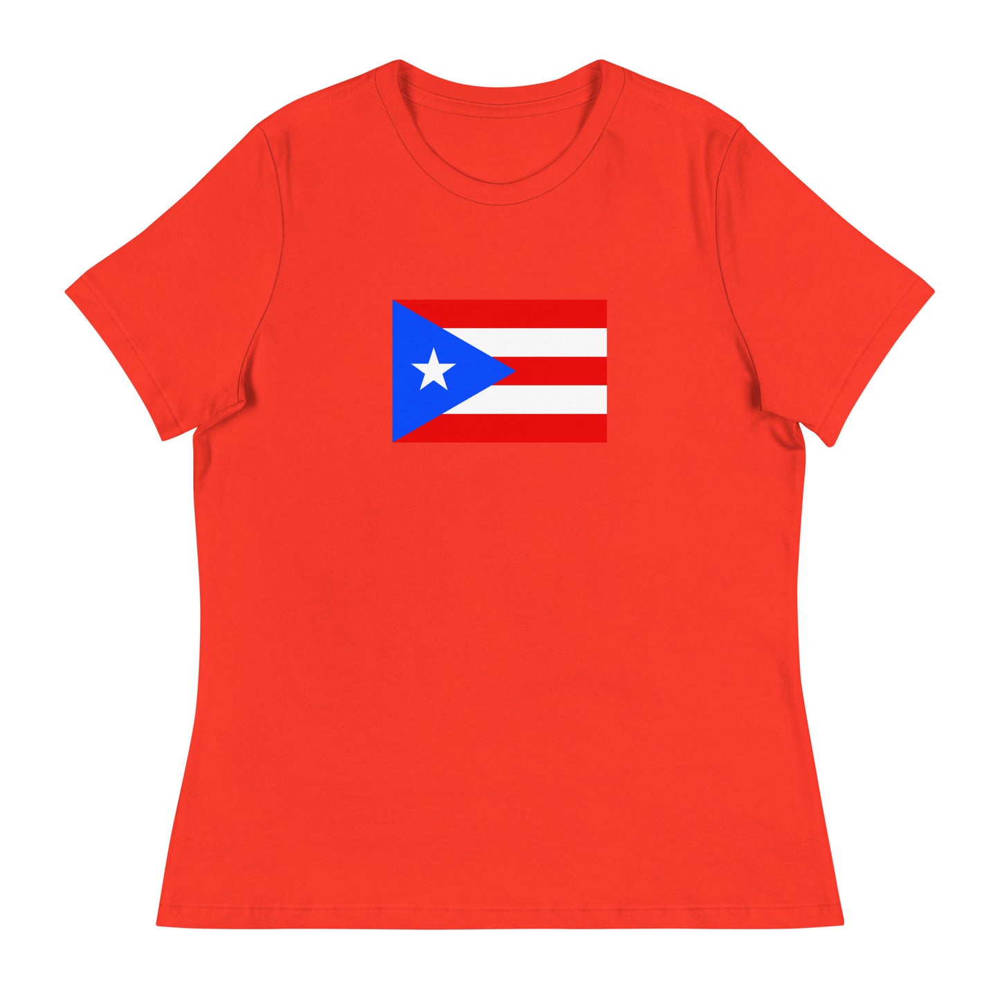 Puerto Rico Flag Women's Relaxed T-Shirt