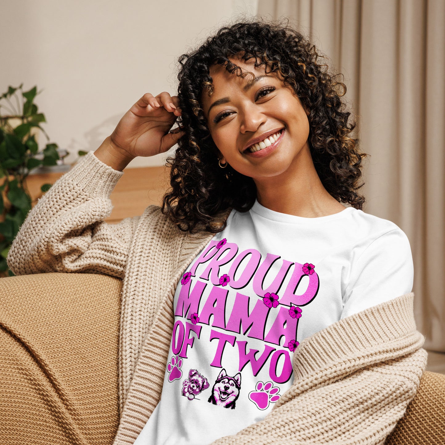 Mom of two Women's Relaxed T-Shirt